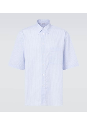 Auralee Striped cotton shirt