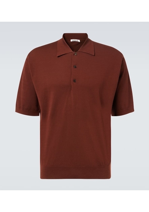 Auralee Cotton polo shirt