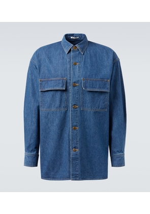 Auralee Denim shirt