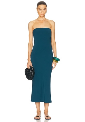 Bond Eye Freya Maxi Skirt & Dress in Petrol Blue Bare - Teal. Size M-L (also in XS-S).