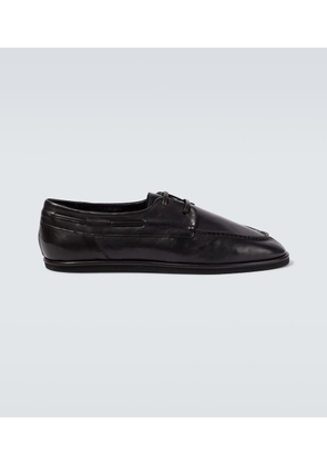 Auralee Leather Derby shoes