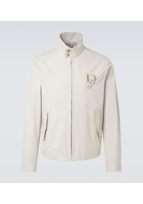 Dolce&Gabbana DG embroidered cotton jacket