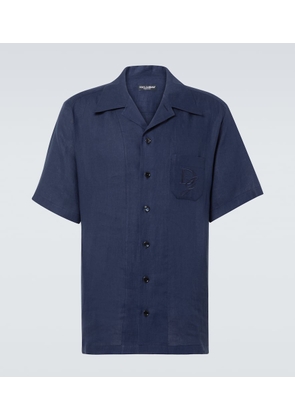 Dolce&Gabbana DG linen shirt
