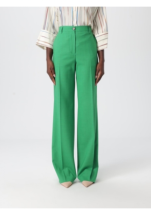 Pants PAUL SMITH Woman color Green
