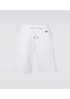 Dolce&Gabbana Cotton gabardine Bermuda shorts