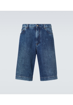 Dolce&Gabbana Logo denim Bermuda shorts