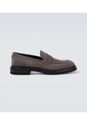 Dolce&Gabbana Altavilla suede penny loafers