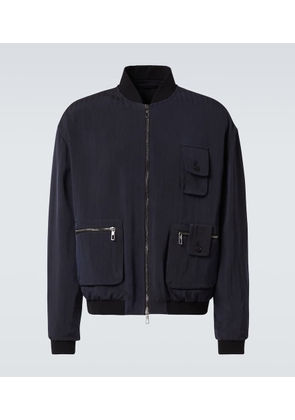 Giorgio Armani Twill bomber jacket