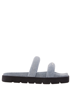 T by Alexander Wang Jay Denim Flatform Sandals