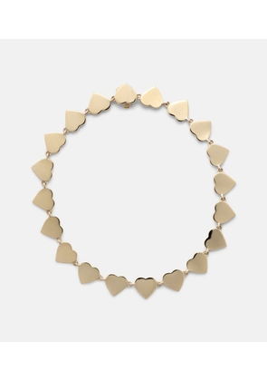 Sydney Evan Pure Heart Eternity 14kt gold bracelet