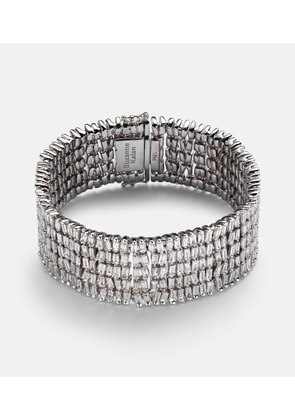 Suzanne Kalan 18kt white gold bracelet with diamonds