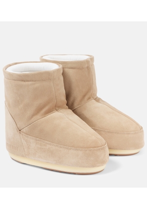 Moon Boot Icon Low suede snow boots