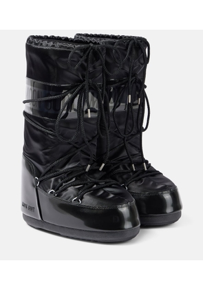 Moon Boot Icon Glance satin snow boots