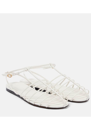 Proenza Schouler Tee Cage leather fisherman sandals