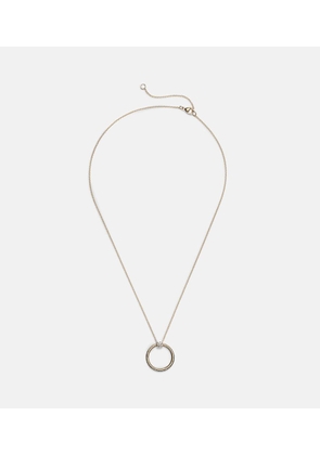 Stone and Strand Prince 14kt gold necklace with diamonds