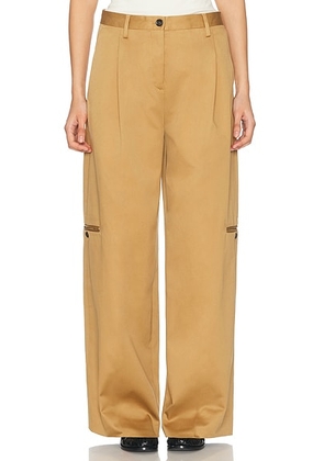 Acne Studios Pingo Tailored Trouser in Faded Ochre - Brown. Size 40 (also in 42).