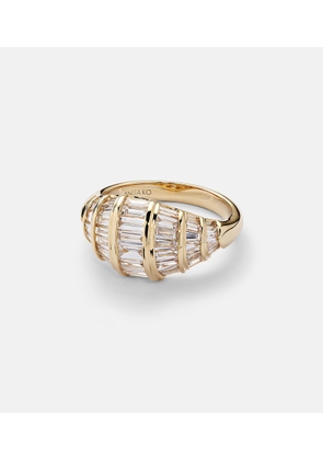 Anita Ko Zoe 18kt gold ring with diamonds