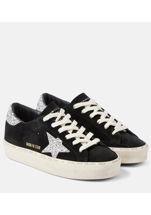 Golden Goose Hi Star glitter suede sneakers