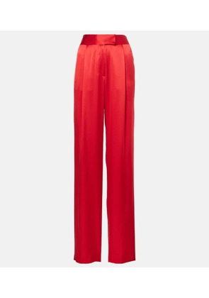 The Sei High-rise silk satin wide-leg pants
