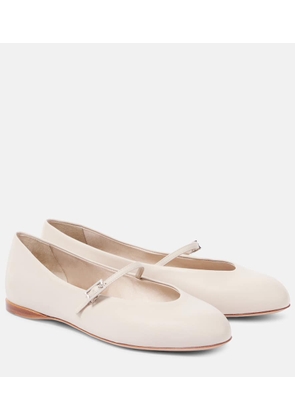 Max Mara Leather ballet flats