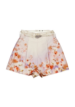 Zimmermann Crush Flat Front Shorts