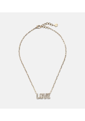 Shay Jewelry 18kt gold pendant necklace with diamonds