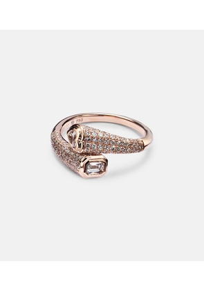 Shay Jewelry 18kt rose gold ring with diamonds