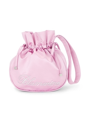 Blumarine Bucket Bag in Dalia Pink - Pink. Size all.