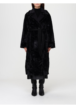 Fur Coat KAOS Woman color Black