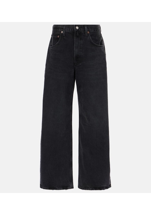 Agolde Low Curve mid-rise barrel-leg jeans