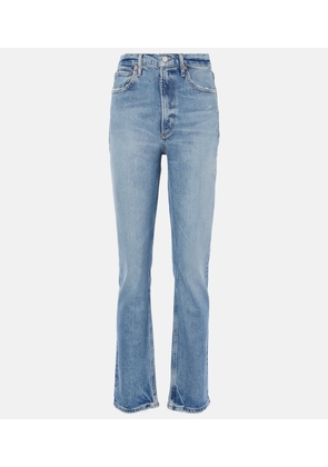 Agolde Stovepipe high-rise straight jeans