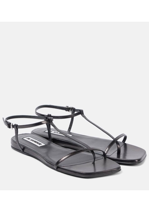 Jil Sander Leather thong sandals
