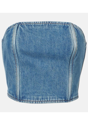 Wardrobe.NYC Denim tube top