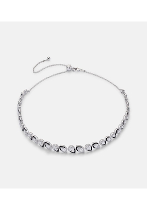 Kamyen Autumn 18kt white gold choker with diamonds