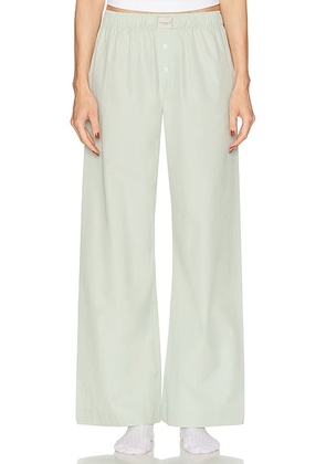 Comme Si La Boxer Alta Pant in Sage - Green. Size S (also in ).