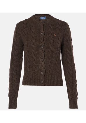 Polo Ralph Lauren Cable-knit wool and cashmere cardigan