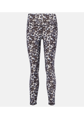 Varley Printed high-rise leggings