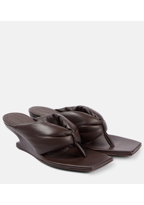Rick Owens Cantilever 45 leather thong sandals