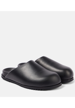 Rick Owens Granola leather mules