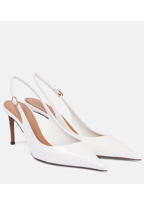 Dolce&Gabbana Leather slingback pumps