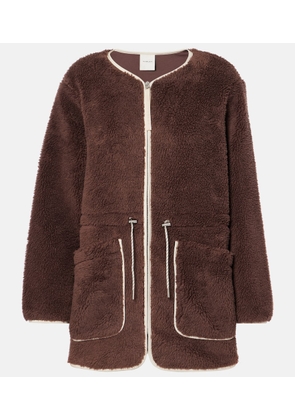 Varley Angelina faux shearling jacket