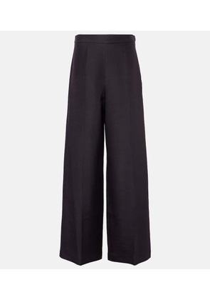 Joseph Alana wool and silk wide-leg pants