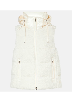 Bogner Falka teddy wool-blend down vest