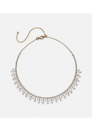 Kamyen 18kt gold (750/1000) choker with diamonds