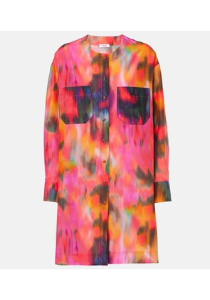 Eres Galaxie cotton and silk shirt dress