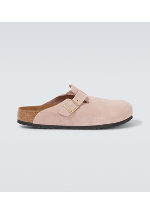 Birkenstock Boston Leve suede clogs