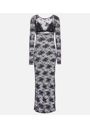 Oseree Lace maxi dress