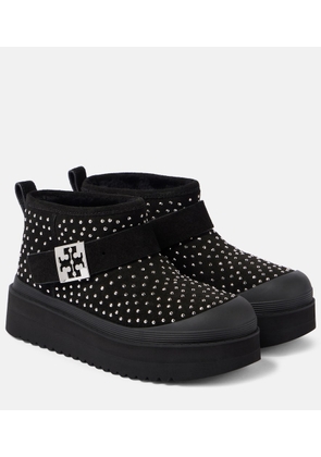 Tory Burch Mellow suede platform ankle boots