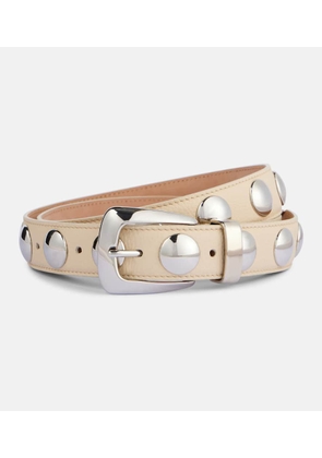 Khaite Benny studded leather belt