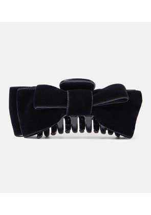 Jennifer Behr Matilda velvet hair clip